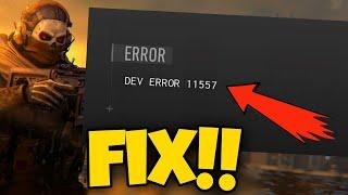 How To Fix COD Warzone 2 Dev Error 11557 | MW2 Dev Error 11557 Fix