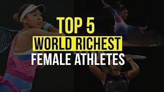 TOP 5 richest female Athletes in the world | #shorts #youtubeshorts