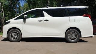 Ч5. Подготовка к дороге. Alphard Hybrid AYH30. Увеличение клиренса. 225/65/17+проставки в круг 2см.