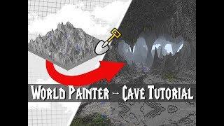World Painter TUTORIAL - Create EPIC Minecraft Caves!