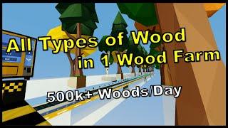 All Types Of Wood in 1 Wood Farm | Islands  [DUCKS!] | Roblox | Made by IDONTNEEDNAMEOK