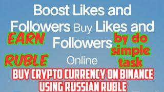 Earn ruble by do simple task unlimited ruble