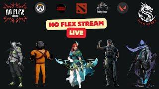 No Flex Gaming Live Stream - Dota 2