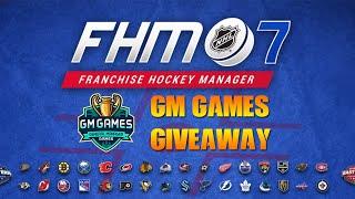 GM Games Giveaways Contest Winner! 1K YouTube Subscribers. Steam Franchise Hockey Manager 7 (FHM7)