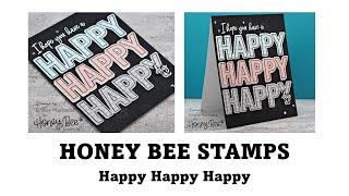 Honey Bee Stamps | Happy Happy Happy