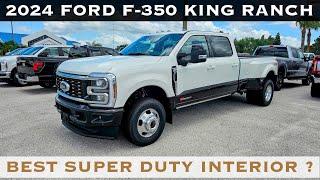 2024 Ford F-350 King Ranch Dually 6.7L Diesel - Best Super Duty Trim ? POV Review & Test Drive !
