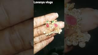 earrings#collection  #ytviralvideo #youtubeshorts #lavanya telugu ammai