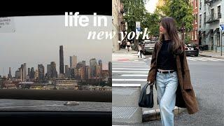 LIFE IN NEW YORK | chaotic and busy week, nyfw, wedding season!