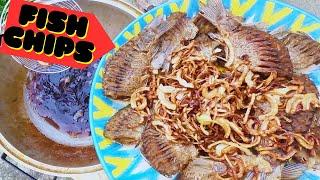 Crucian Carp Chips: Uzbek Deep Frying Technique