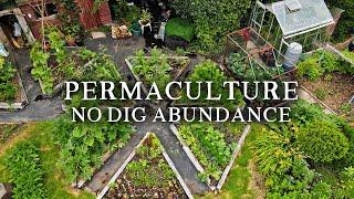 Beautiful No Dig Permaculture Kitchen Garden | Small-Scale Potager Style Vegetable Garden