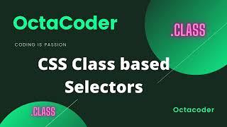 Mastering CSS Class Selector | HTML & CSS