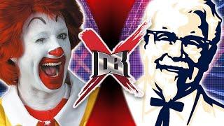 Ronald McDonald VS Colonel Sanders (McDonald's vs KFC) | DBX