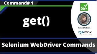 get() - Selenium WebDriver Command