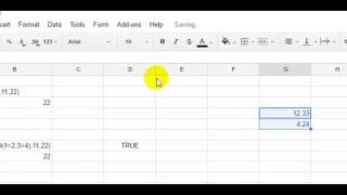 How to round to two decimals in Google spreadsheet