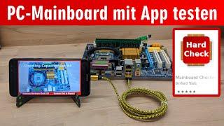 PC-Mainboard mit App und Smartphone auf Defekte testen ⭐️ Computer startet nicht