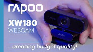 Low Cost & Great Quality - Rapoo XW180 / C260 Full HD Webcam Review