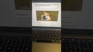 SHIBA INU URGENT UPDATE | Chad Reddings, Crypto King. #invest #crypto #shiba #shibainu