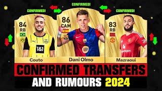 FIFA 25 | NEW CONFIRMED TRANSFERS & RUMOURS!  ft. Dani Olmo, Couto, Mazraoui... etc