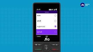 How to Change JioPhone Language & Input Method (Hindi) | Reliance Jio