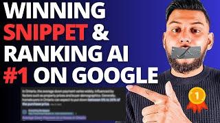 How I Ranked AI Blog Post #1 And Won The Featured Snippet