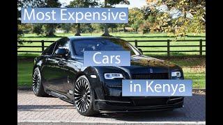 10 most expensive cars in Kenya and their prices in 2021.Bugatti/Lamboghini/ferrari