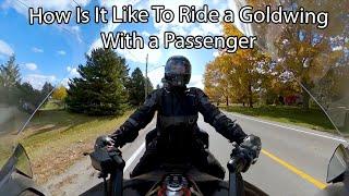 Riding With a Passenger 2020 Honda GoldWing DCT