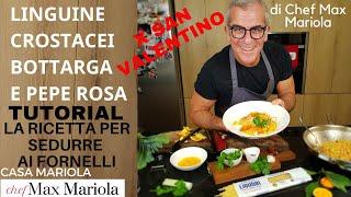  LINGUINE CON CROSTACEI (Gamberi, Scampi e Mazzancolle) IN BIANCO - Ricetta di Chef Max Mariola