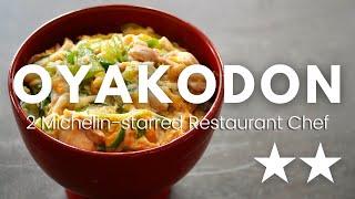 [ENG SUB] Japanese Oyako-don │Kazuo Takagi - 2 Michelin Kyoto Cuisine Chef