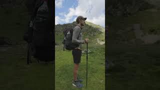 Stop using trekking poles wrong! #shorts #hiking #trekking #trekkingpoles