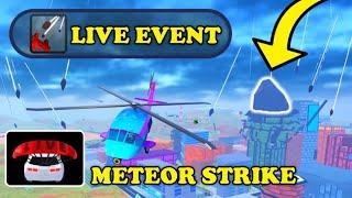 Jailbreak METEOR DESTROYS MAP.. (Roblox Live Event 2022 Reaction)