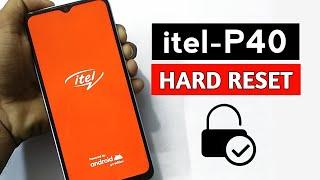 Itel P40 (P662L) hard reset forgot mobile screen lock.