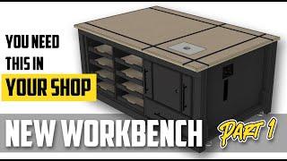 The Perfect Garage Workbench & Outfeed Table // Part 1