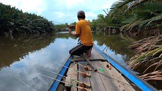 Nyoba mancing di spot baru, langsung jackpot ikan besar