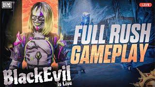 Day 6 - BGMI Live Stream | BlackEvil Is Live | Full Rush GamePlay #bgmi #bgmilive #livestream #