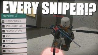 EVERY SNIPER CHALLENGE (phantom forces)