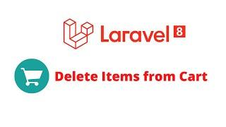 delete item from cart in laravel | remove items from cart in laravel 8 | delete cart items