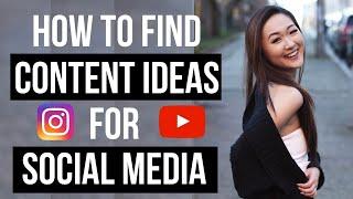 How to Find CONTENT IDEAS for Social Media (2022 TOOLS AND HACKS!)