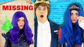 DESCENDANTS MAL is MISSING! | MAL Runs Away, INSTANTLY REGRETS IT! | BFF Besties