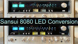 Sansui 8080 9090 X0X0 LED Conversion (Pro Kit Installation) - Full Tutorial