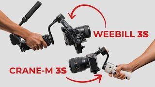 SMALL Gimbals, BIG Results | Zhiyun Weebill 3S and Crane-M 3S Review