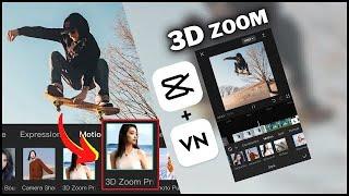 3D Zoom Effect Tutorial I CapCut Video Editing Tutorial (2024)