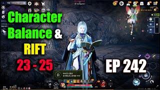 Black Desert Mobile Character Balance & Rift 23 to 25 EP 242