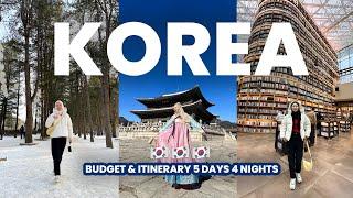 LIBURAN KE KOREA BAWA UANG BERAPA?  SPILL BUDGET & ITINERARY FIRST WINTER TRIP 