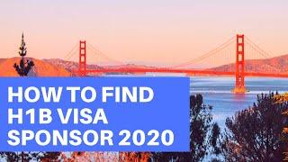 How to Find an H1B Visa Sponsor in 2020 | USA Work Visa