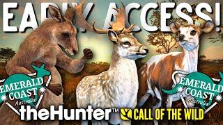 EMERALD COAST PART 1! Legendary Kangaroo, WHITE Fallow Deer & Piebald Hog Deer! | Call of the Wild