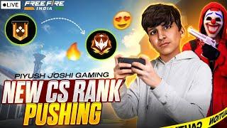 FREE FIRE CS RANK PUSH!!!┃LIVE