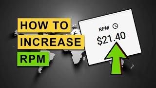 How to INCREASE RPM on YouTube - 4 Tips