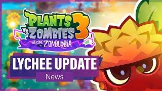 Plants vs Zombies 3 LYCHEE UPDATE: New Plant & Level Changes!! (News)