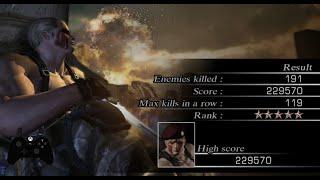 Resident Evil 4 Mercenaries' | Krauser Castle | Score: 229,570