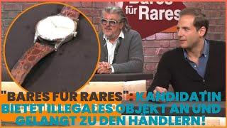 "BARES FÜR RARES": KANDIDATIN BIETET ILLEGALES OBJEKT AN UND GELANGT ZU DEN HÄNDLERN!